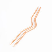PPY Kabelnaalden Roségoudkleur Set van 2: 2,5 en 4 mm