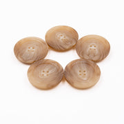 PPY Knopen Mathoorn-Effect Set 5 Stuks 20 mm 2333 Bruin