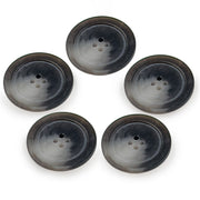 PPY Knopen Mathoorn-Effect Set 5 Stuks 25 mm 2057 Grijs