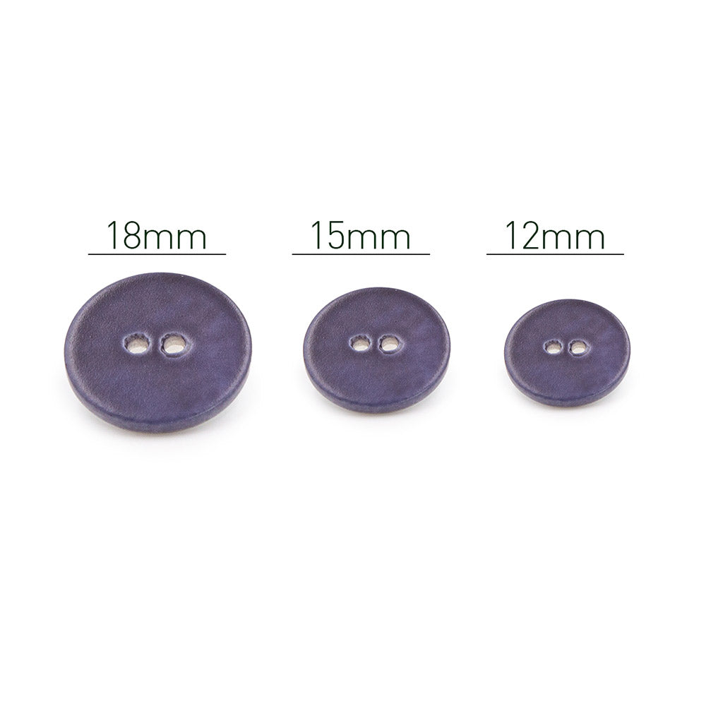 PPY Knopenset Parelmoer Marine 5 Stuks 18 mm