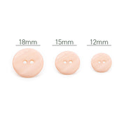PPY Knopenset Parelmoer Roze 5 Stuks 18 mm