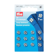 Prym Aannaaidrukknopen Zilver 7 mm