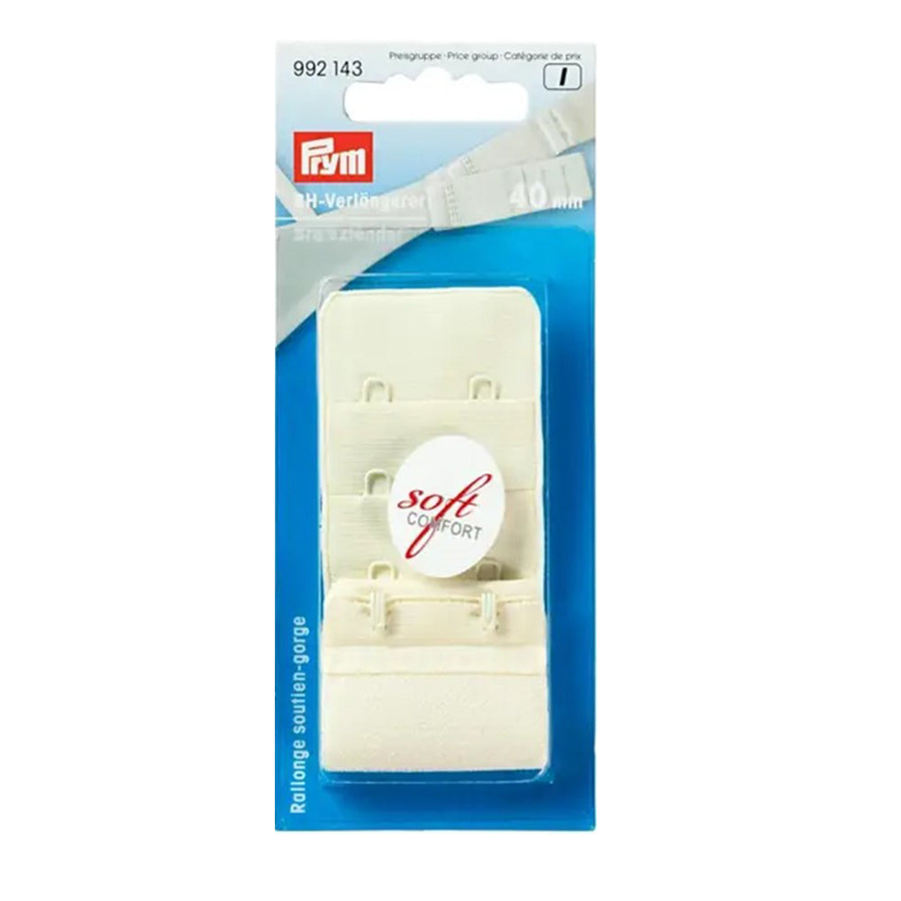 Prym BH-verlengstuk 40 mm 3 x 2 Haken Champagne