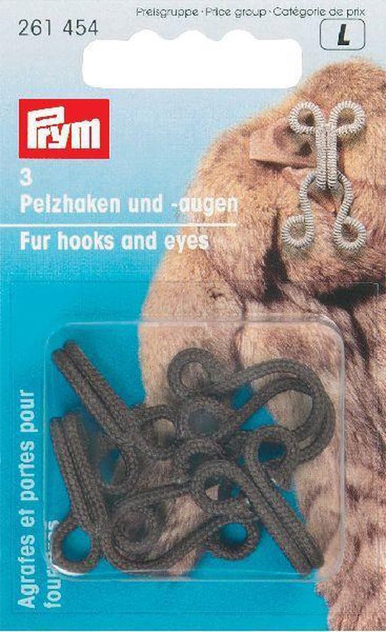 Prym Bonthaken en -ogen IJzer 01 Bruin