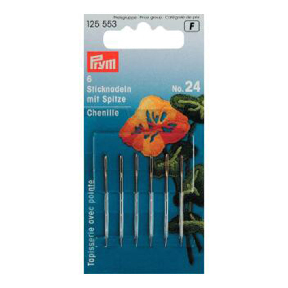 Prym Borduurnaalden met Punt Staal No. 24