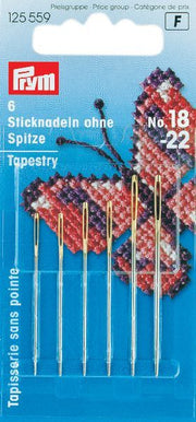 Prym Borduurnaalden Nr.18-22 (ronde punt)
