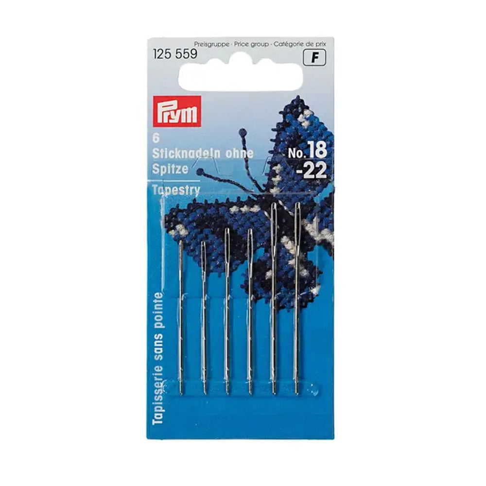 Prym Borduurnaalden Zonder Punt Staal No. 18