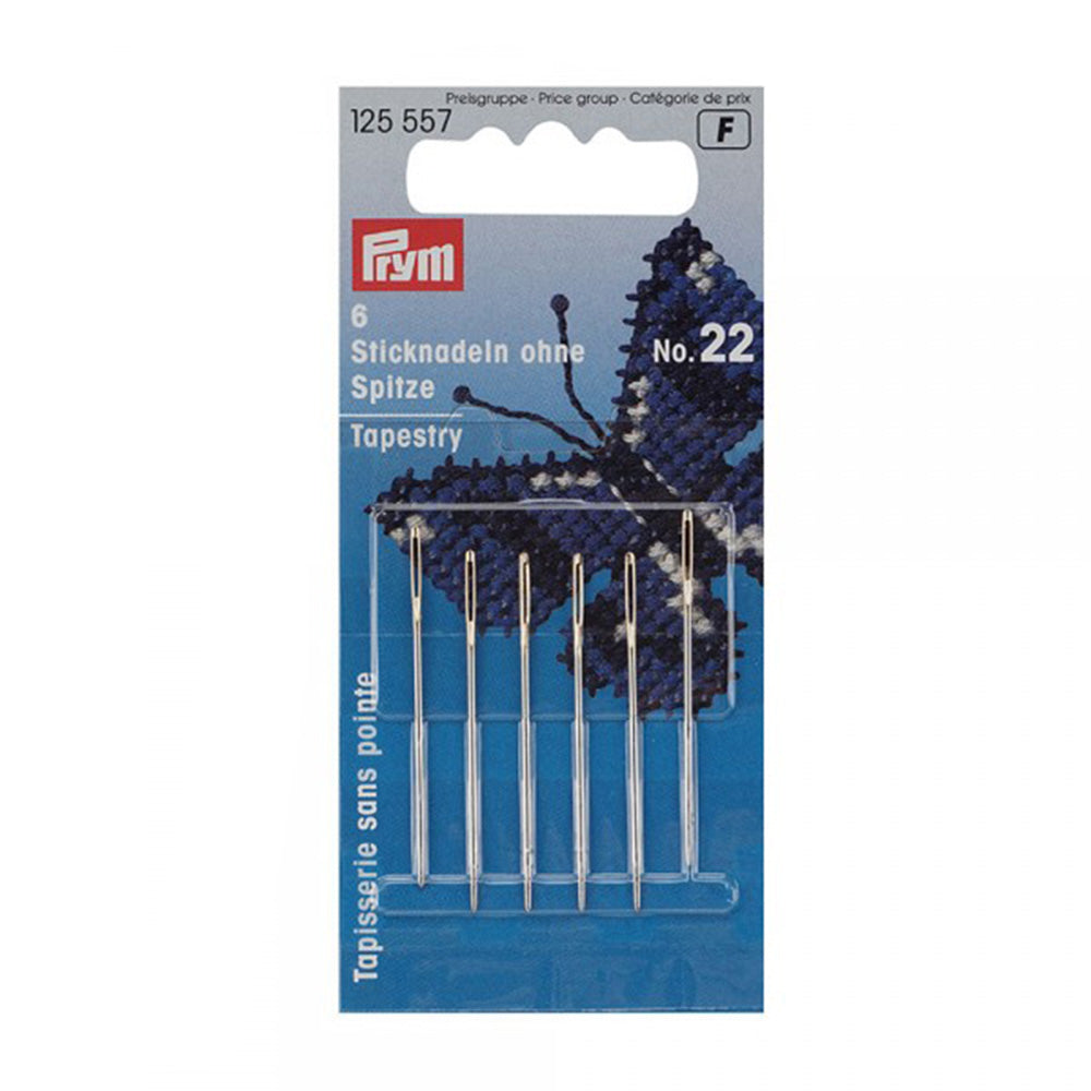 Prym Borduurnaalden Zonder Punt Staal No. 22