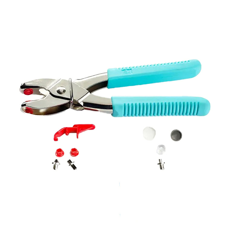 Prym Love Vario-tang + Gereedschap Color Snaps Mint (2)