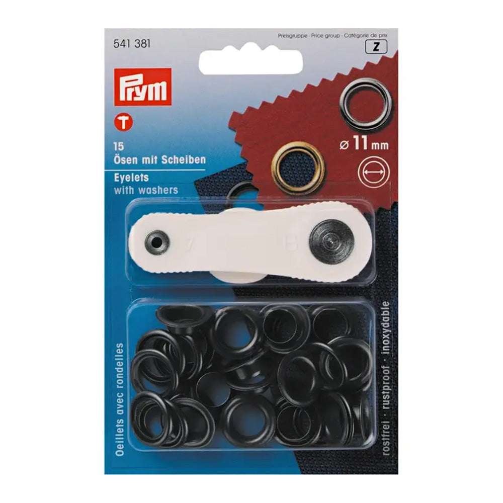Prym Ringen met Schijven Gebronsd 11 mm