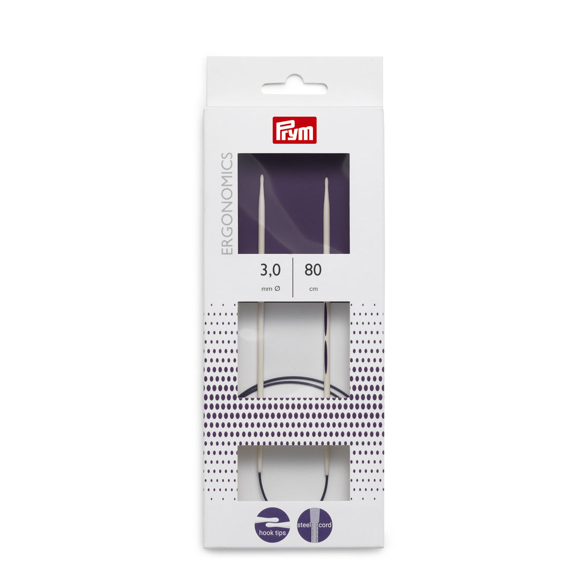 Prym Rondbreinaald Ergonomisch 80 cm 3,00 mm