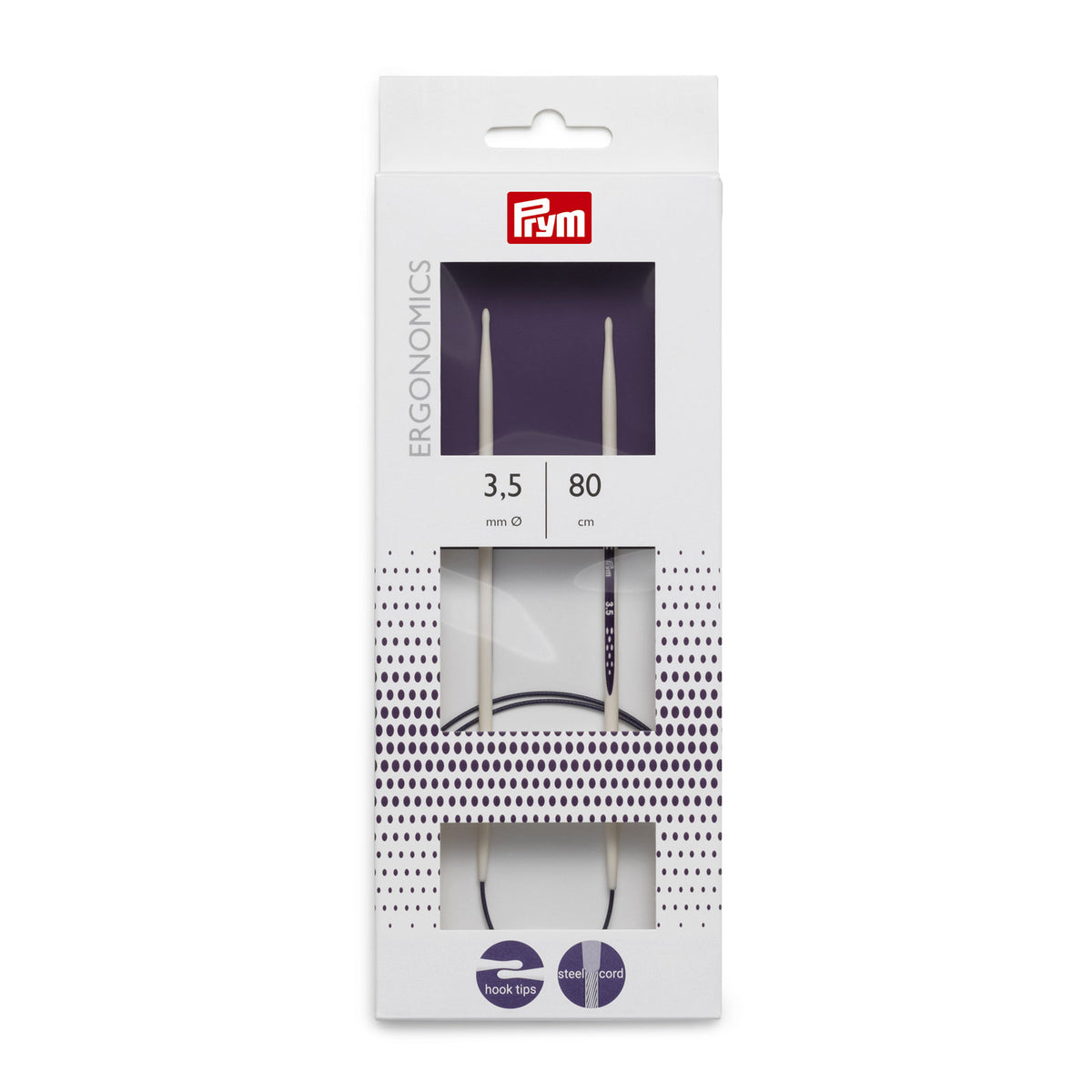 Prym Rondbreinaald Ergonomisch 80 cm 3,50 mm
