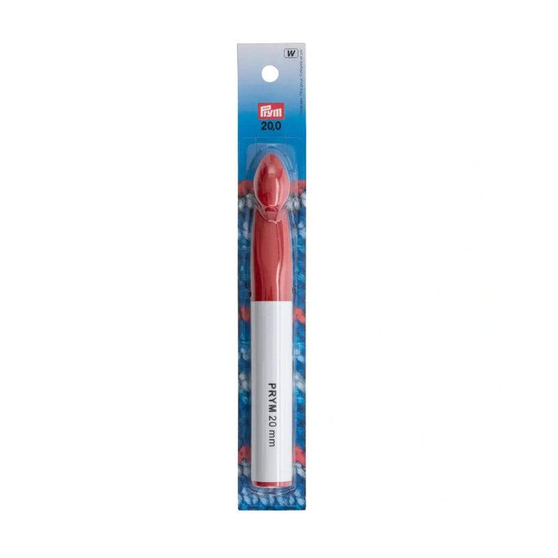 Large — gemaakt met Prym Wolhaaknaald (17cm) 20mm