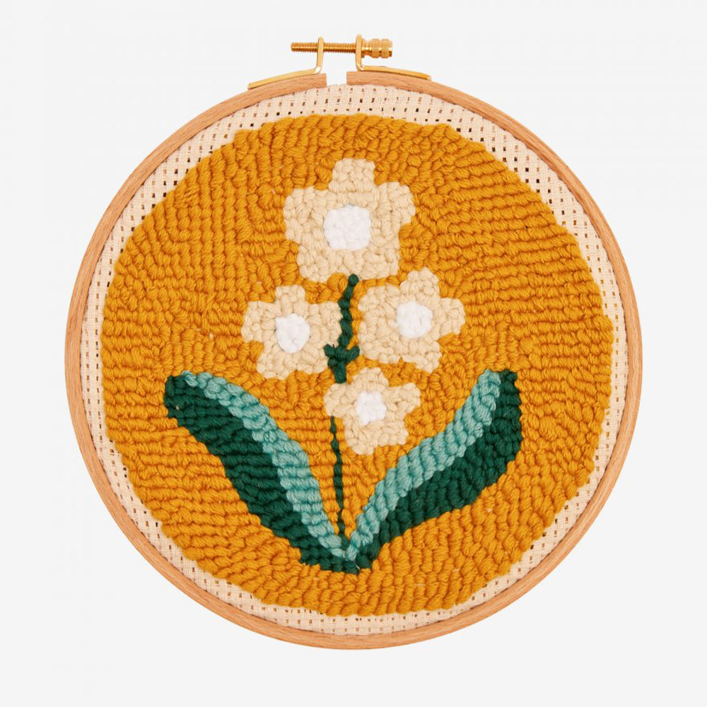 Pat — gemaakt met Punchpatroon Spring Anemone Bloem (3)