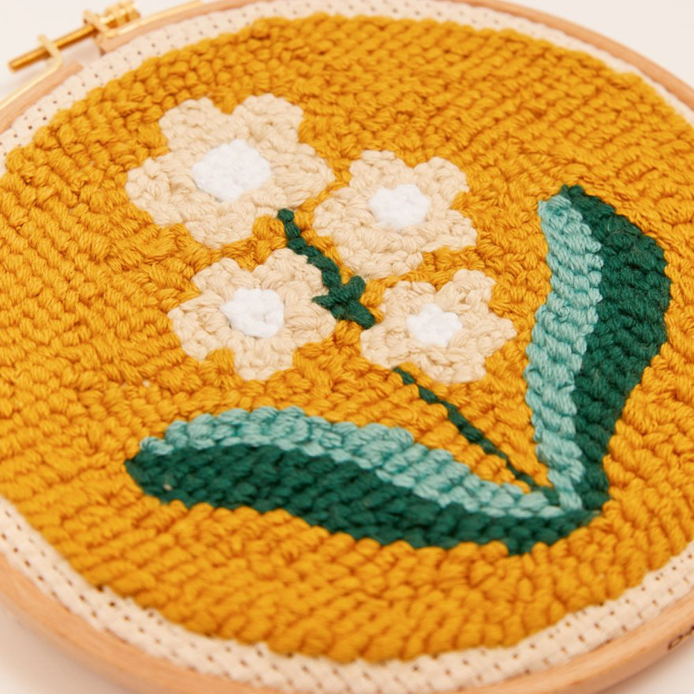 Pat — gemaakt met Punchpatroon Spring Anemone Bloem