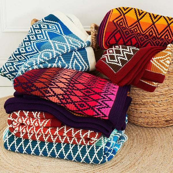 Queen blanket groot cal garenpakket — gemaakt met Queen Blanket (groot) CAL Garenpakket (2)
