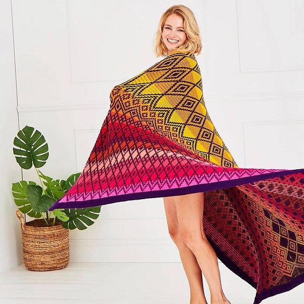Queen blanket klein cal garenpakket — gemaakt met Queen Blanket (klein) CAL Garenpakket (6)
