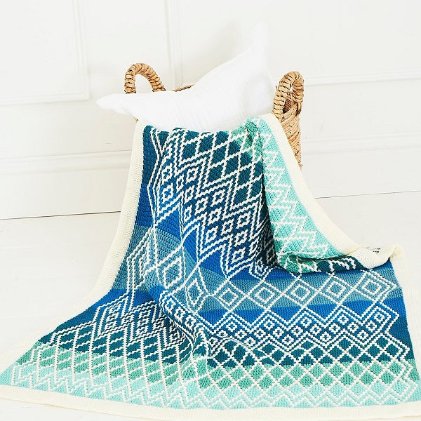 Queen blanket klein cal garenpakket — gemaakt met Queen Blanket (klein) CAL Garenpakket