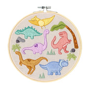 ReStyle Borduurpakket Dino's 17,8cm rond