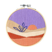 ReStyle Borduurpakket Woestijn zonsopgang 12,7cm rond