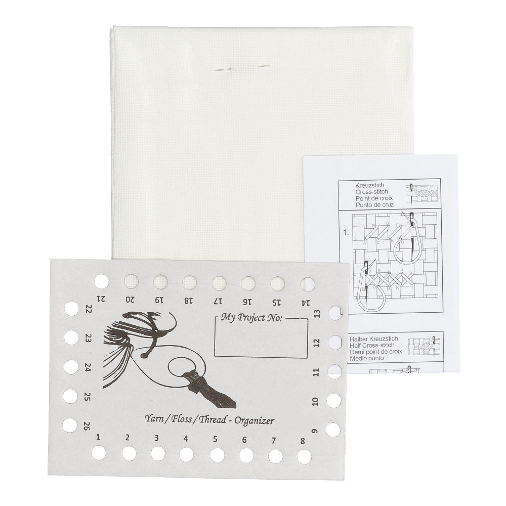 Restyle Borduurstof Hardanger 9 draads per cm (22 ct.) 009 White