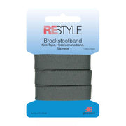 Restyle Broekstootband 15 mm x 1,25 meter 002 Grijs