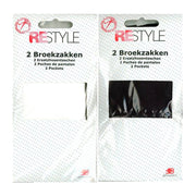 Restyle Broekzakken Instrijkbaar (2 stuks)