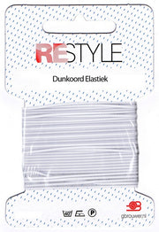 Restyle Dunkoord Elastiek 4m/1,4mm Wit