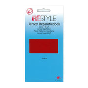 Restyle Jersey Reparatiedoek 12 cm x 45 cm 722 Rood
