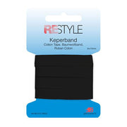 Restyle Keperband 10 mm x 3 meter 000 Zwart
