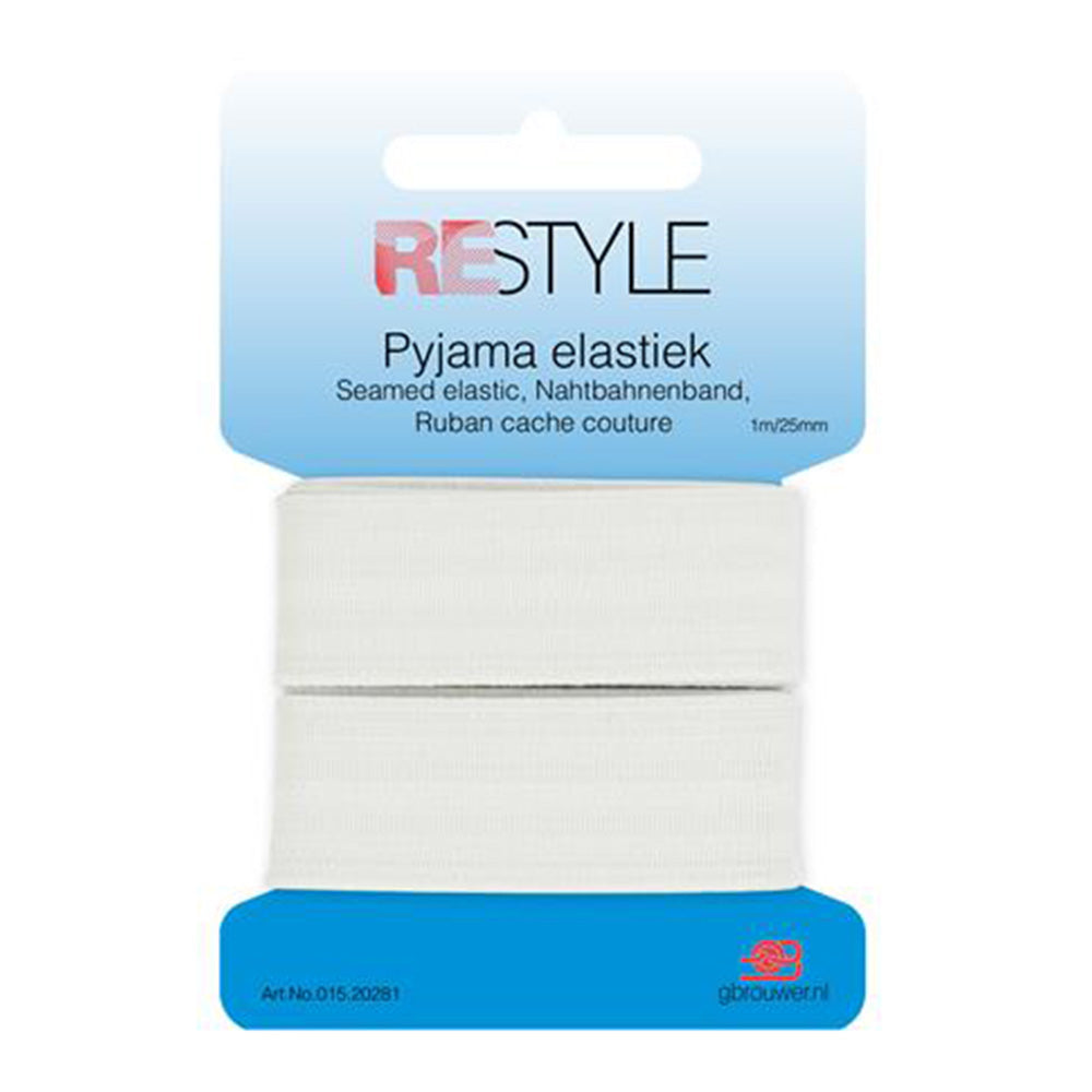 Restyle Pyjama Elastiek 25 mm x 1 meter