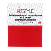 Restyle Reparatiedoek Nylon 10 cm x 20 cm Zelfklevend 722 Rood