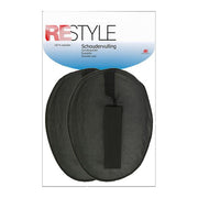 Restyle Schoudervulling Raglan met Klittenband 15mm Dik 000 Zwart