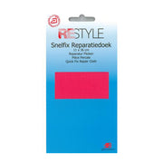 Restyle Snelfix Reparatiedoek 11 cm x 36 cm Opstrijkbaar 786 Cyclaam