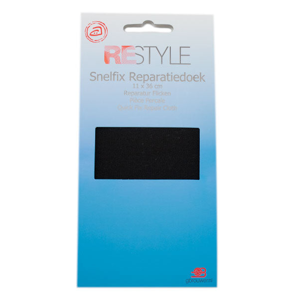 Restyle Snelfix Reparatiedoek Zwart