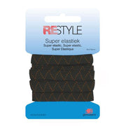 Restyle Super Elastiek 10 mm x 3 meter 000 Zwart