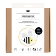 Rico Design Borduurpakket Bij Ø 10 cm