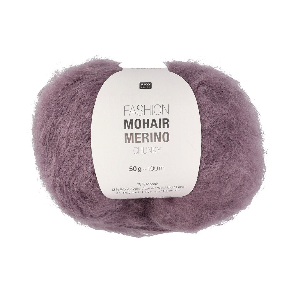 Rico Fashion Mohair Merino Chunky 025 Blackberry