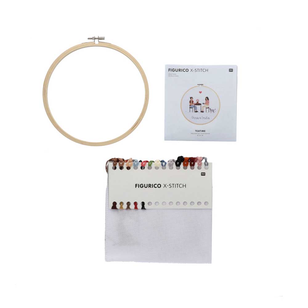 Rico Figurico Teatime Borduurpakket (3)