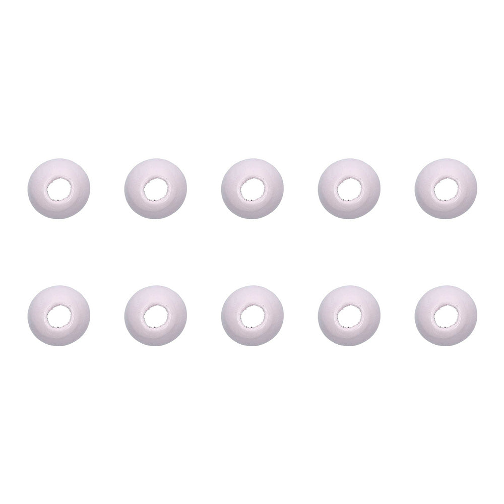 Rico Macramé Houten Kralen 20mm Pink - 10 stuks
