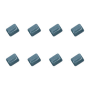 Rico Macramé Houten Kralen 20x24mm Teal - 8 stuks