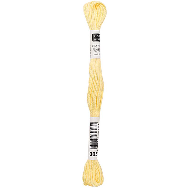 Rico Sticktwist Borduurgaren 8m 005 Citron