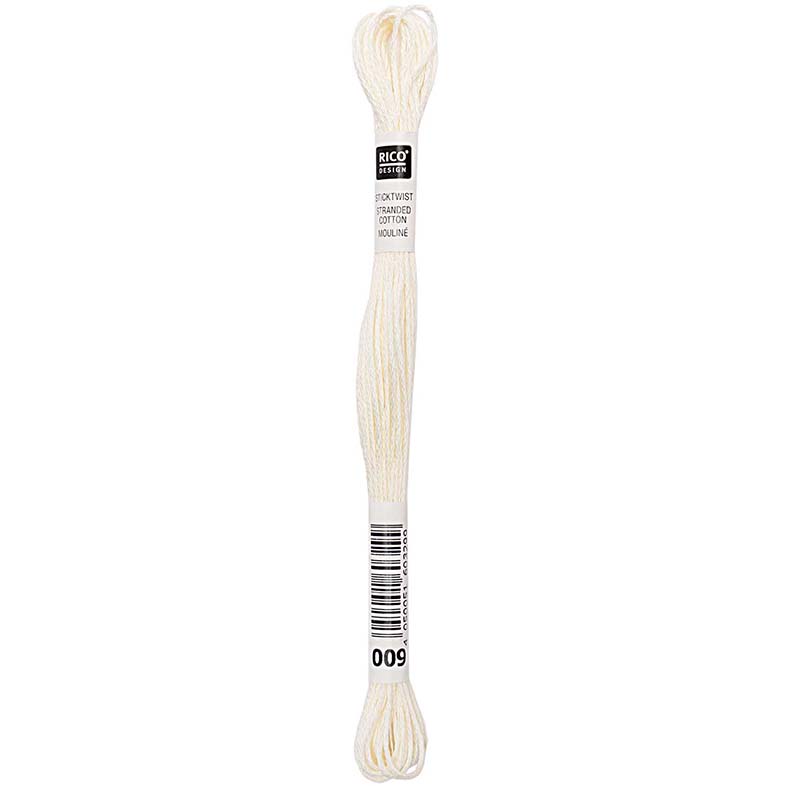 Rico Sticktwist Borduurgaren 8m 009 Light Yellow