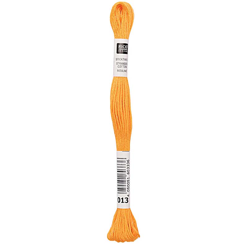 Rico Sticktwist Borduurgaren 8m 013 Light Yellow