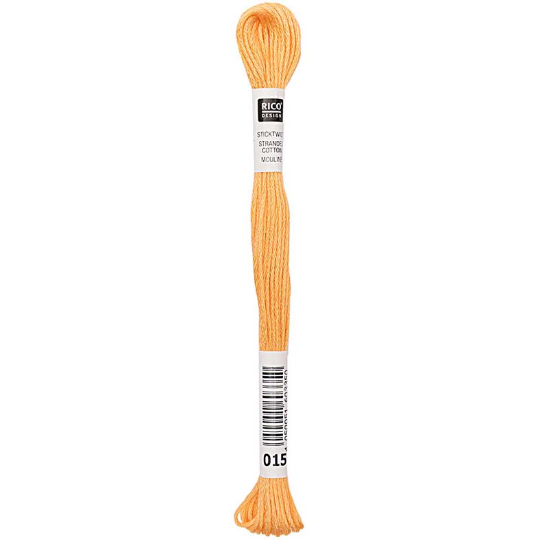 Rico Sticktwist Borduurgaren 8m 015 Orange