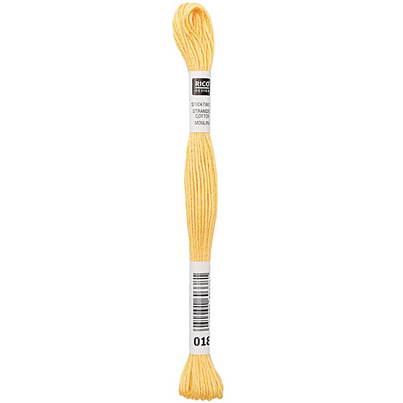 Rico Sticktwist Borduurgaren 8m 018 Gold Yellow