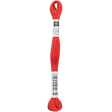 Rico Sticktwist Borduurgaren 8m 029 Brilliant Red