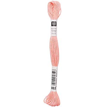 Rico Sticktwist Borduurgaren 8m 032 Salmon Red