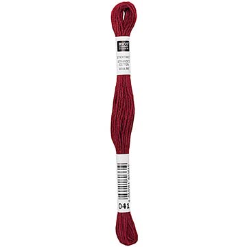 Rico Sticktwist Borduurgaren 8m 041 Red