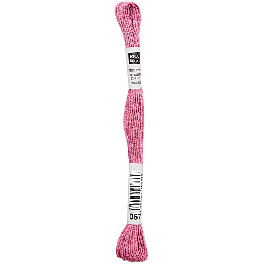 Rico Sticktwist Borduurgaren 8m 067 Light Pink